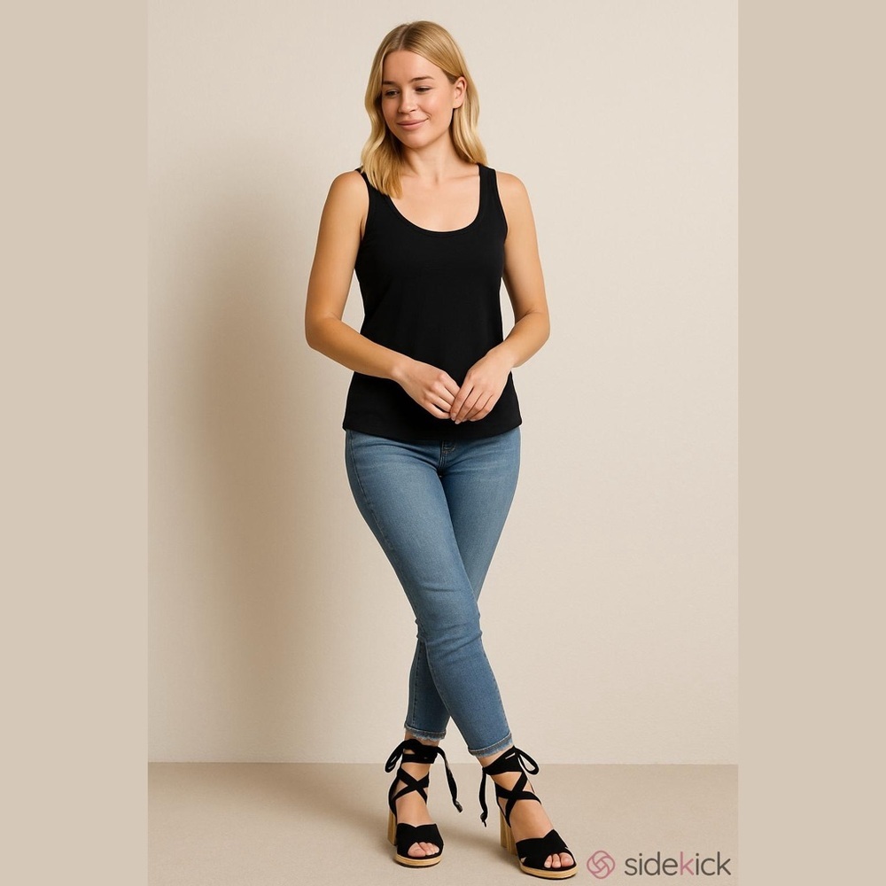 Steve Madden New York Black Wedge Ankle Tie Sandals Size 7 Espadrille Wedge NWOT - Picture 14 of 14